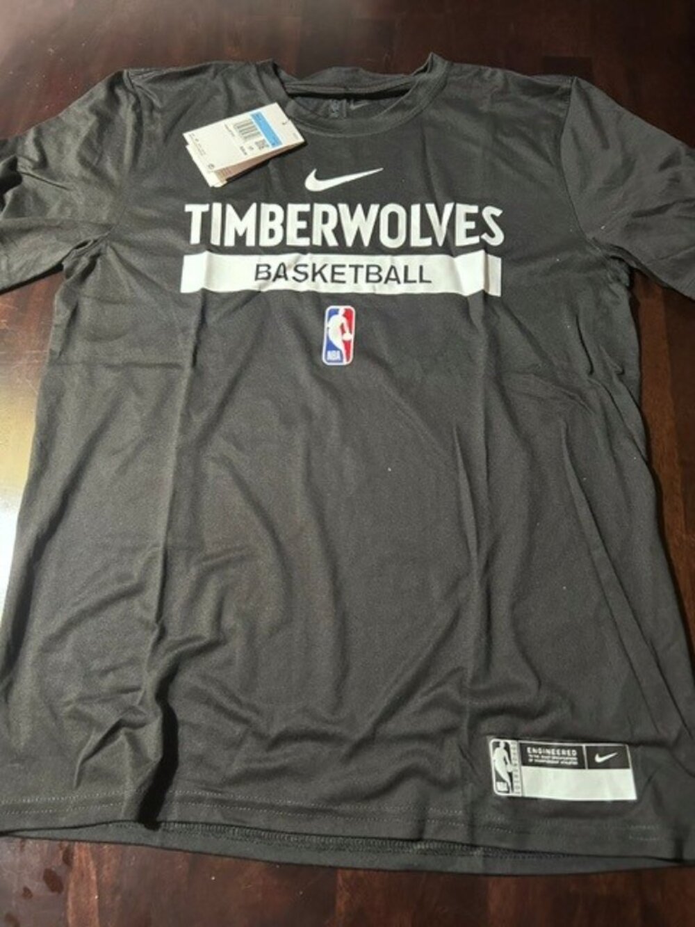 MN Timberwolves DriFit Nike tshirt